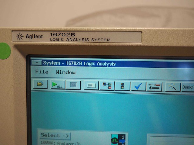 Agilent - 16702b - logic analysis system - afbeelding 3 van  9