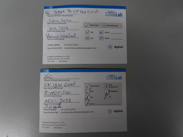 Agilent - 2019 - 8860 - gas chromatograaf systeem - afbeelding 17 van  18