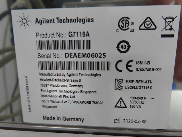 Agilent - 2020 - 1260 infinity ii - lc systeem - afbeelding 8 van  26