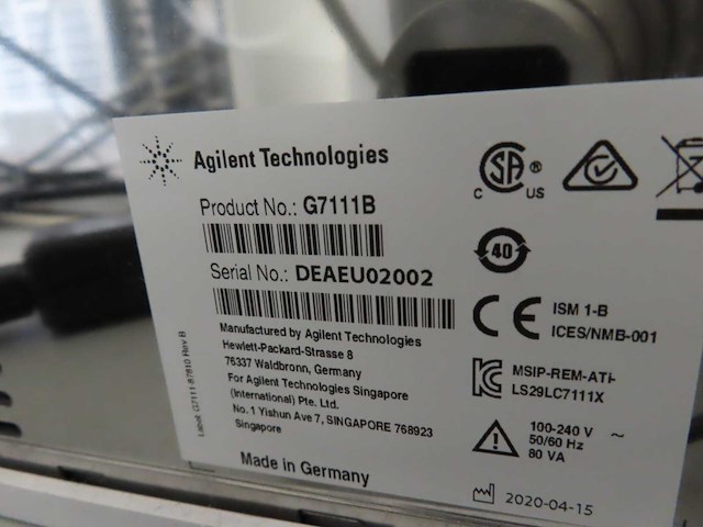 Agilent - 2020 - 1260 infinity ii - lc systeem - afbeelding 10 van  26