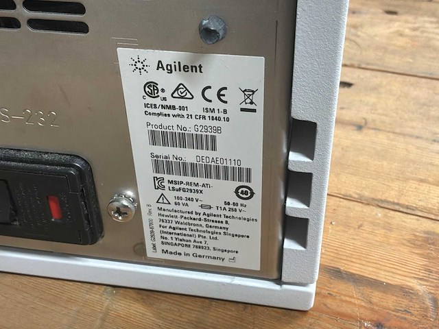 Agilent 2100 bioanalyzer - afbeelding 2 van  10