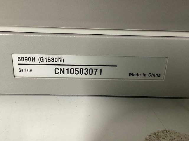 Agilent technologies 6890n gaschromatograaf - afbeelding 4 van  12