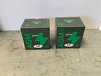 Agm - lt14b-bs - 12v 12ah - accu's (2x)