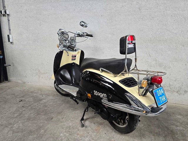 Agm - snorscooter - retro - 4t 25km uitvoering d847hr - afbeelding 6 van  7