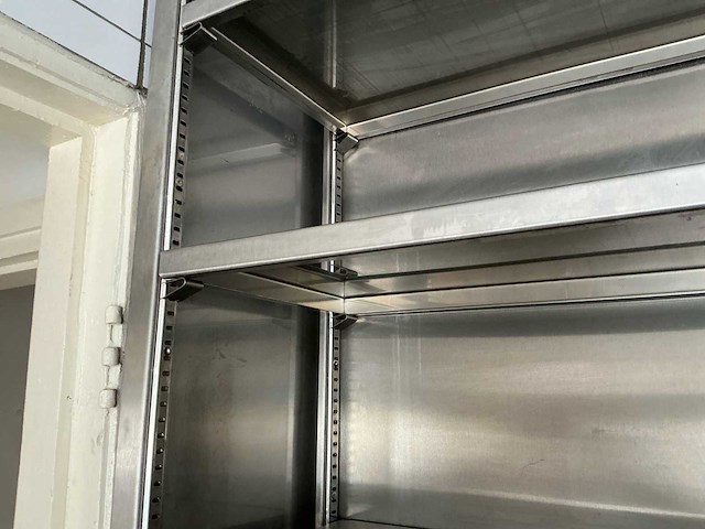 Agma rvs wandkast (model mpeps180.94 pensile) + legbordkast rvs 750mm - afbeelding 2 van  10