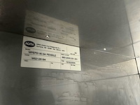 Agma rvs wandkast (model mpeps180.94 pensile) + legbordkast rvs 750mm - afbeelding 3 van  10