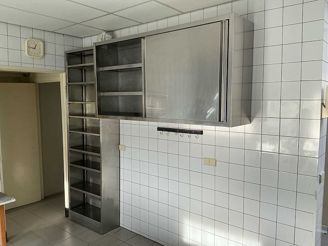 Agma rvs wandkast (model mpeps180.94 pensile) + legbordkast rvs 750mm - afbeelding 4 van  10