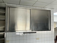 Agma rvs wandkast (model mpeps180.94 pensile) + legbordkast rvs 750mm - afbeelding 5 van  10