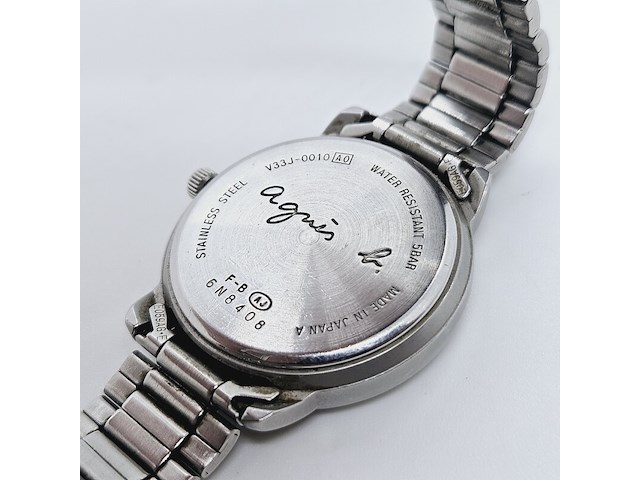 Agnes b. v33j-0010 japans horloge - afbeelding 6 van  6