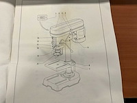Agojama 8e107 tafelboormachine - afbeelding 3 van  8