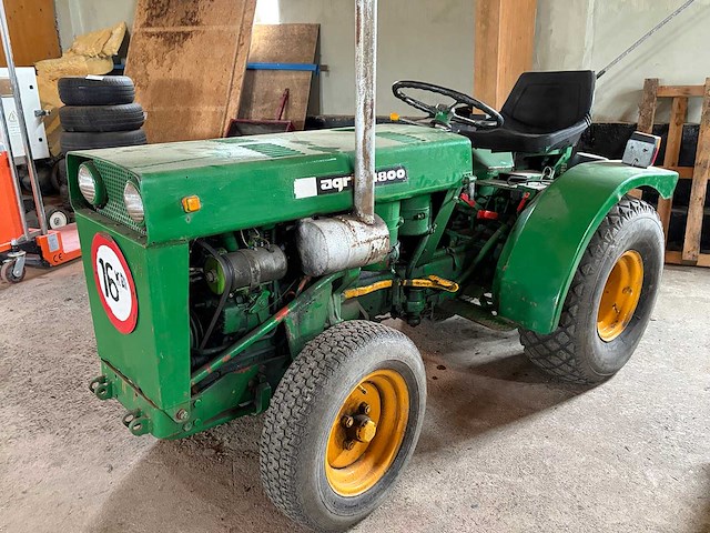 Agria diesel - 4800 tuintractor - minitractor - afbeelding 1 van  15