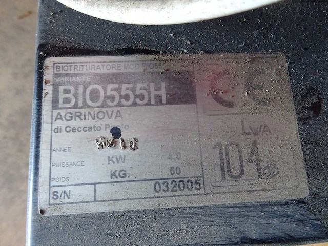 Agrinova - bio555h - tuinhakselaar - afbeelding 3 van  3