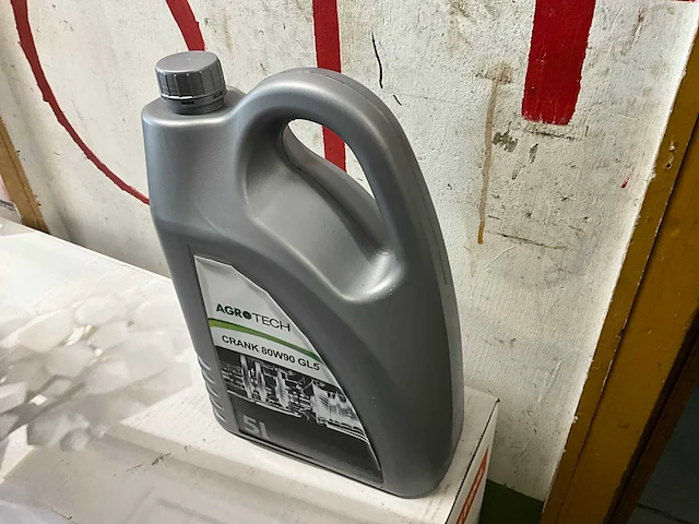 Agrotech 80w90 gl5 transmissieolie à 5 liter (4x) - afbeelding 2 van  4