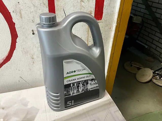 Agrotech 80w90 gl5 transmissieolie à 5 liter (4x) - afbeelding 1 van  4