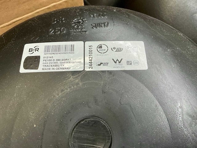 Agru en b’r partij hdpe bochten, verloopstukken en flenzen - afbeelding 4 van  12