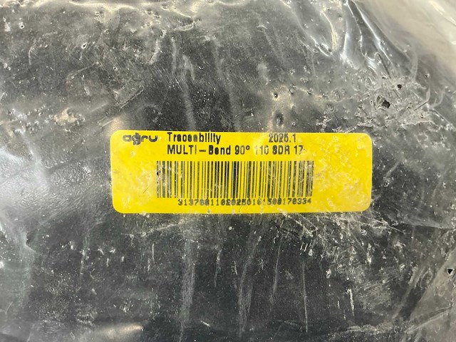 Agru en b’r partij hdpe bochten, verloopstukken en flenzen - afbeelding 7 van  12