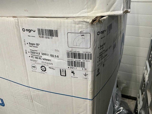 Agru groot formaat bochten en moffen - afbeelding 7 van  17