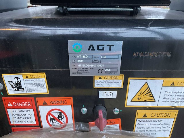 Agt - nt18ld - minigraafmachine - afbeelding 4 van  23