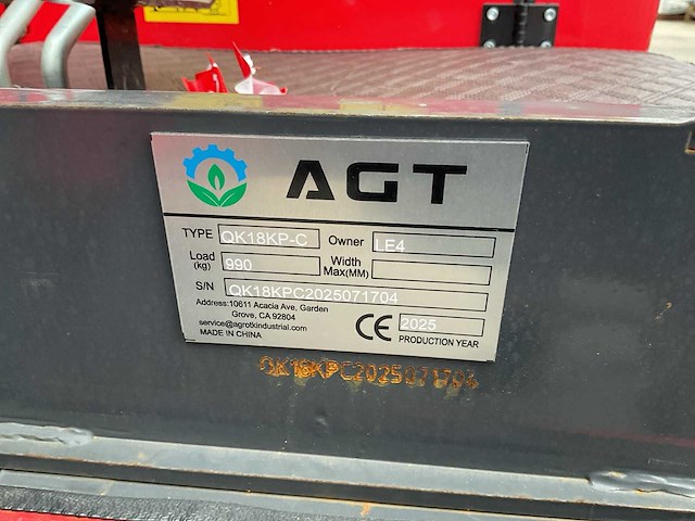 Agt - qk18kp-c - minigraafmachine - afbeelding 3 van  20