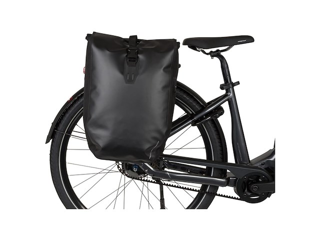 Agu clean enkele fietstas/rugzak shelter click'ngo large zwart 21l - afbeelding 2 van  4