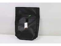 Agu clean enkele fietstas/rugzak shelter click'ngo large zwart 21l - afbeelding 3 van  4