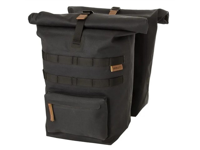 Agu convoy dubbele fietstas urban click'ngo mik 34l antraciet - afbeelding 1 van  4