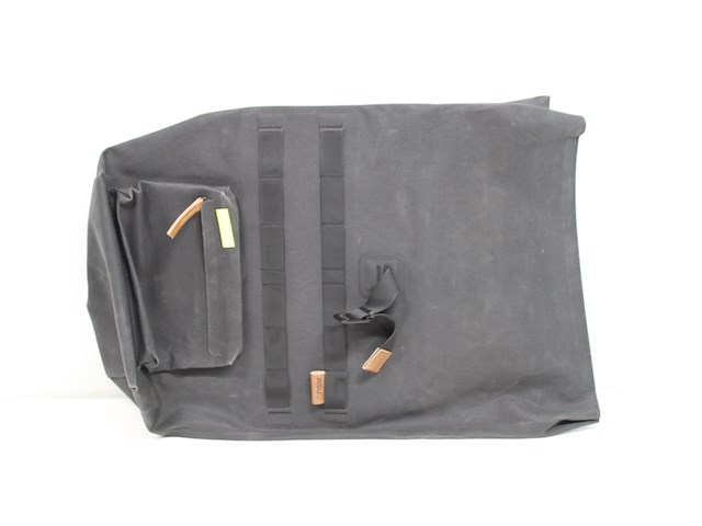 Agu convoy dubbele fietstas urban click'ngo mik 34l antraciet - afbeelding 3 van  4