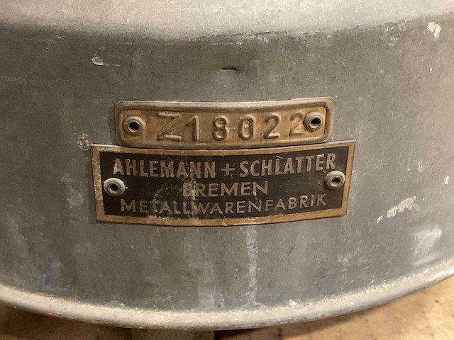 Ahlemann schlatter z18022 vintage marine lamp - afbeelding 2 van  5