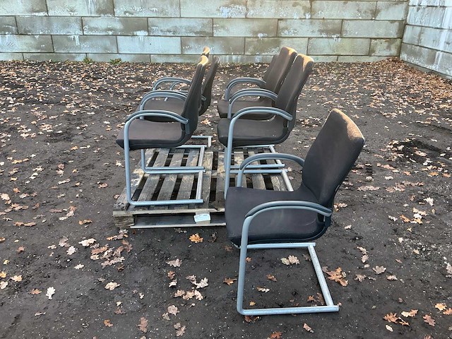 Ahrand kantinestoel 7x - afbeelding 5 van  10