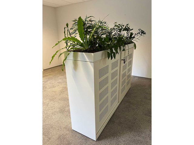 Ahrend - akoestische schuifdeurkast met planten - afbeelding 5 van  5