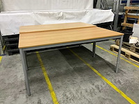 Ahrend - kantinetafel - 160x80x77 cm (2x) - - afbeelding 1 van  11