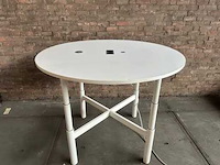 Ahrend - vergadertafel elektrisch in hoogte verstelbaar ø160cm - afbeelding 1 van  6