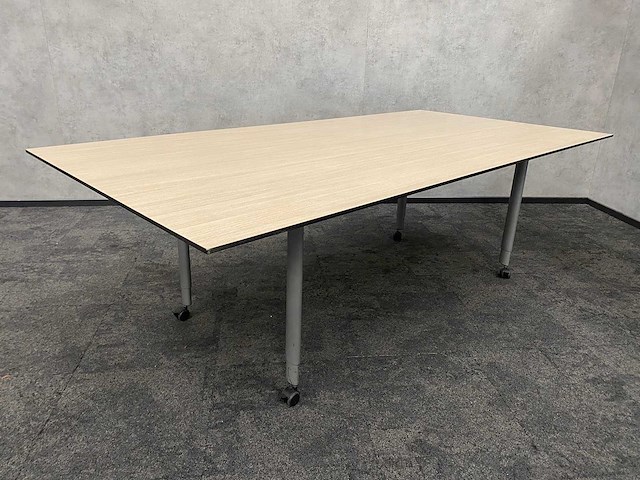 Ahrend - verrijdbare vergadertafel 240x120 - afbeelding 3 van  8