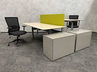 Ahrend 500 - complete zit-zit slinger duo werkplek 200x80 - afbeelding 14 van  20