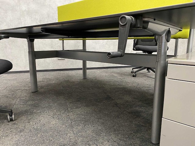 Ahrend 500 - complete zit-zit slinger duo werkplek 200x80 - afbeelding 17 van  20