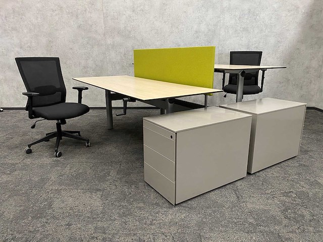 Ahrend 500 - complete zit-zit slinger duo werkplek 200x80 - afbeelding 14 van  20