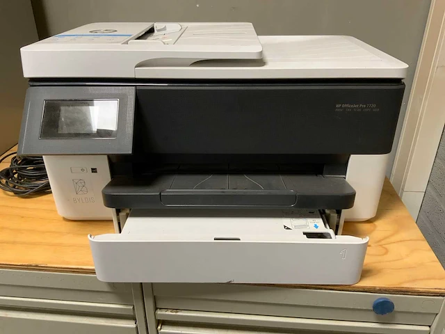 Ahrend archiefkast met inhoud, ladeblokken en printer - afbeelding 7 van  20