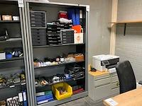 Ahrend archiefkast met inhoud, ladeblokken en printer - afbeelding 12 van  20