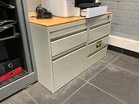 Ahrend archiefkast met inhoud, ladeblokken en printer - afbeelding 10 van  20