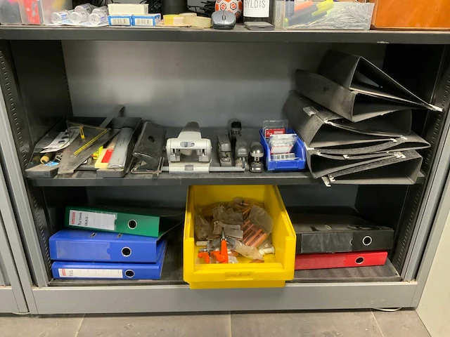 Ahrend archiefkast met inhoud, ladeblokken en printer - afbeelding 16 van  20