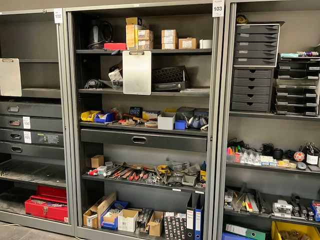 Ahrend archiefkast met inhoud - afbeelding 4 van  11