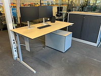 Ahrend bureau, kast en ladeblok - afbeelding 3 van  10