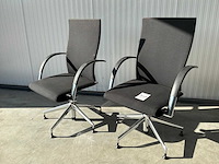 Ahrend design by sigurd rothe vergaderstoel (2x) - afbeelding 1 van  6