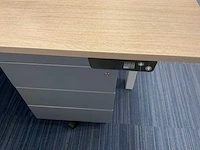 Ahrend duo zit-sta bureau met 2 losse bureaus - afbeelding 4 van  7