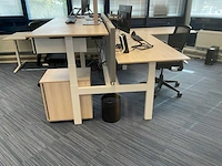 Ahrend duo zit-sta bureau met bureaustoel - afbeelding 3 van  10