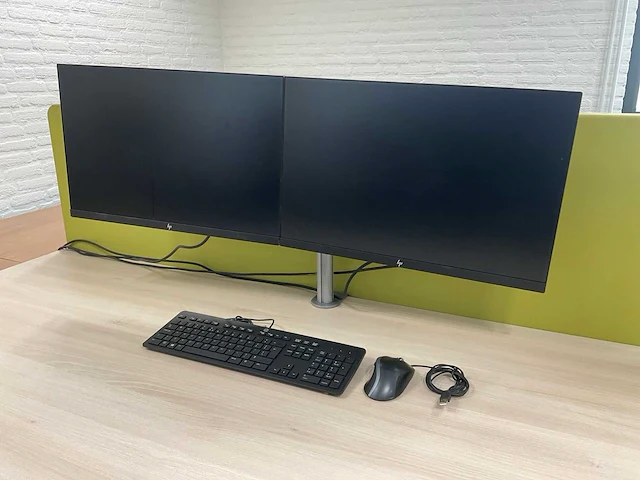 Ahrend duo zit-sta bureau met monitoren - afbeelding 13 van  14