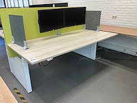 Ahrend duo zit-sta bureau met monitoren - afbeelding 8 van  14