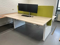 Ahrend duo zit-sta bureau met monitoren - afbeelding 11 van  14