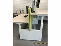 Ahrend duo zit-sta bureau met monitoren - afbeelding 4 van  14