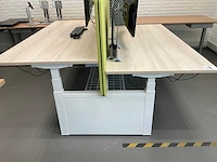 Ahrend duo zit-sta bureau met monitoren - afbeelding 10 van  14